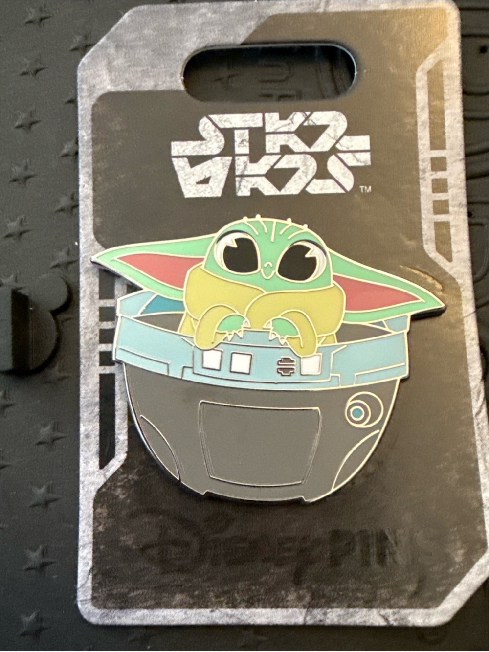 2026 Disney Parks Star Wars Mandalorian Grogu OE Pin